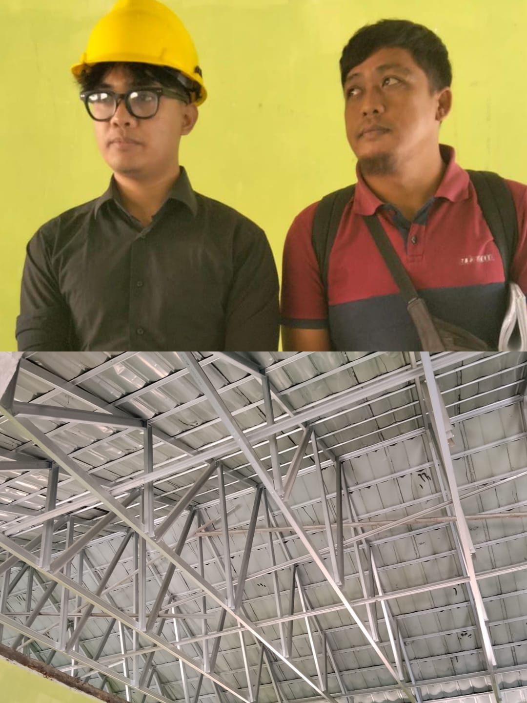 Temukan Ketidaksesuaian Rangka Baja Ringan di SMPN 2 Cilimus, Petugas Kementerian dan Konsultan Pengawas Tegaskan Adanya Penyimpangan
