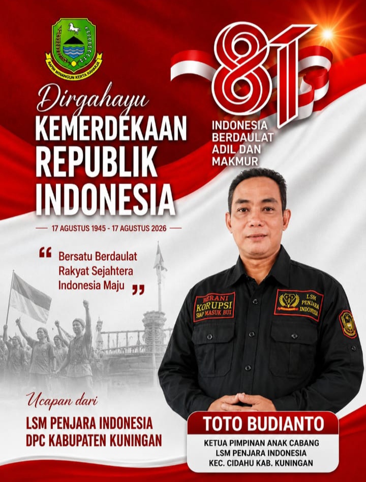 Momentum Dirgahayu RI ke-81, Toto Budianto Ajak Masyarakat Cidahu Kawal Transparansi Pemerintah